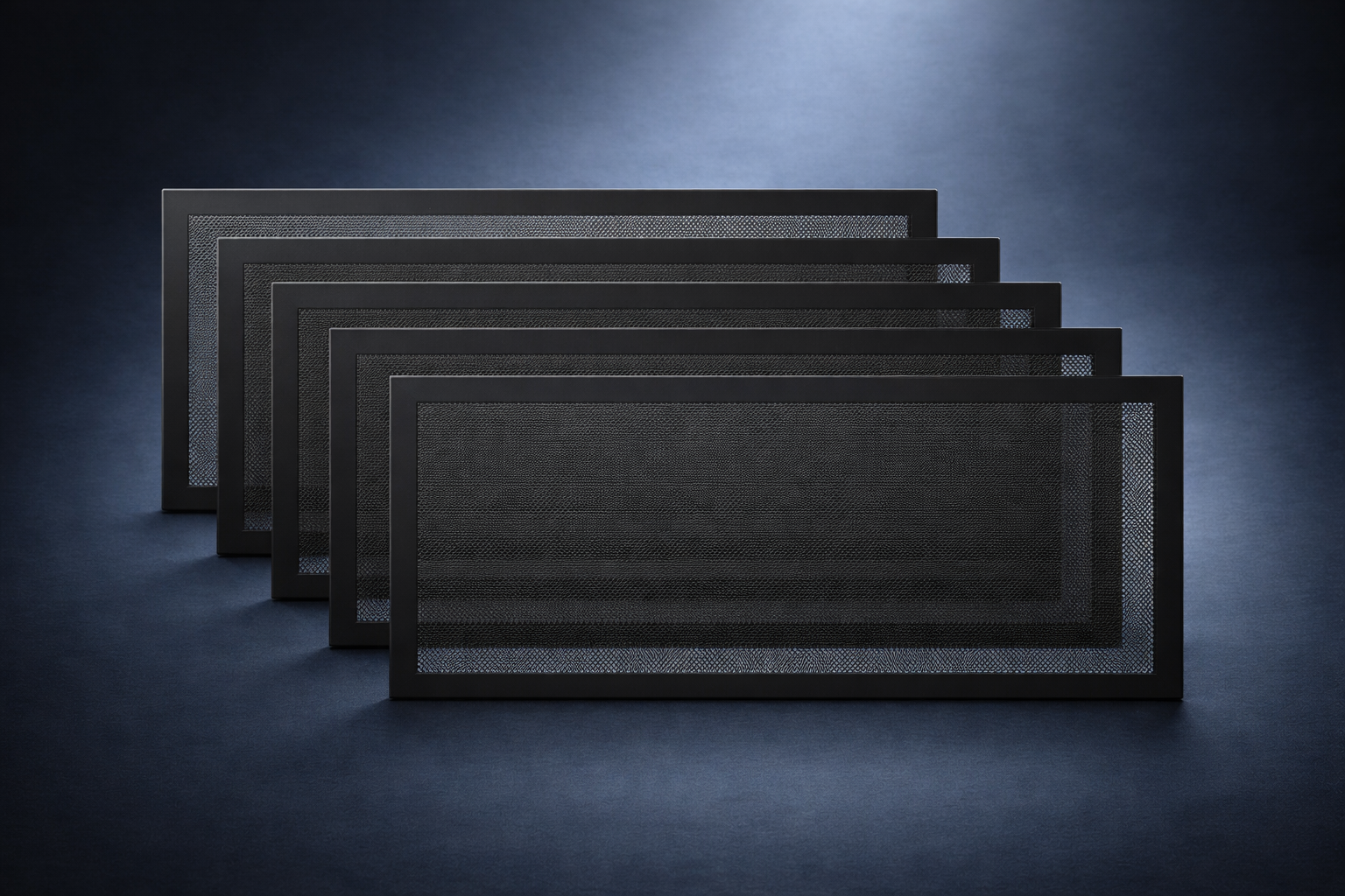 6pcs Magnetic Vent Covers 5.5x12" - Ideal for Heating & Cooling Systems and Air Purifiers by Anti Spier