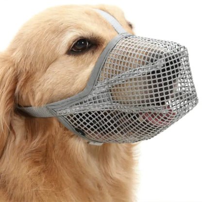 Pet Dog Mouth Cover Mask by Anti Spier