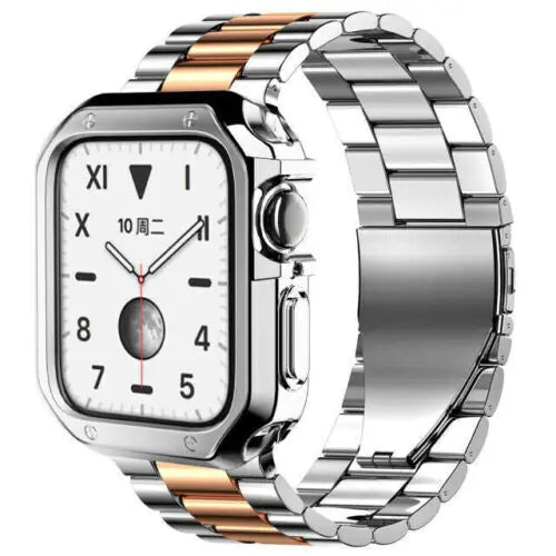 Stainless Steel For Apple Watch iWatch Band 8 7 6 5 4 3 2 SE 38/41/40/42/44/45mm by Anti Spier