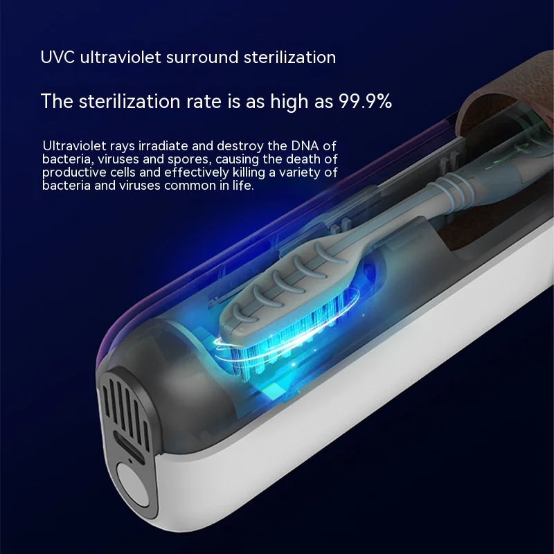 Portable Toothbrush Sterilizer by Anti Spier