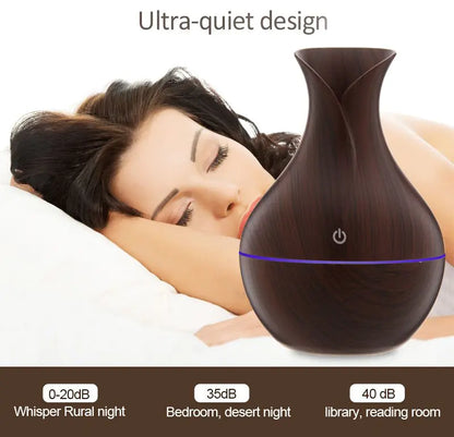 LED Ultrasonic Aromatherapy Essential Oil Diffuser by Anti Spier