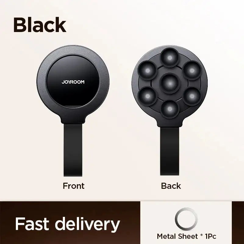 Joyroom Magnetic Suction Cup Phone Mount Hand-Free Mirror Shower Silicone Suction Phone Case Grip Stand Holder For iPhone 15 Pro by Anti Spier
