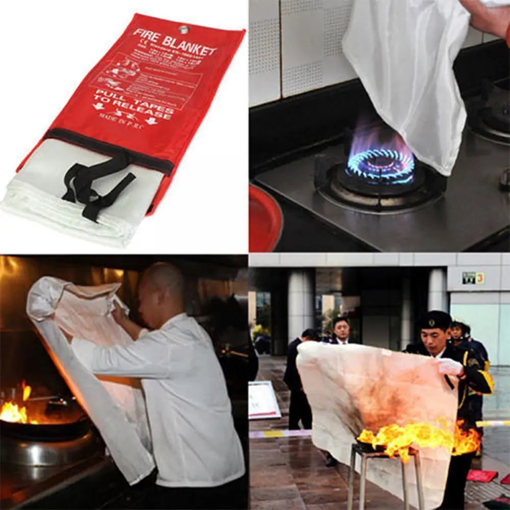Fire Blanket Emergency Fiberglass Cloth by Anti Spier