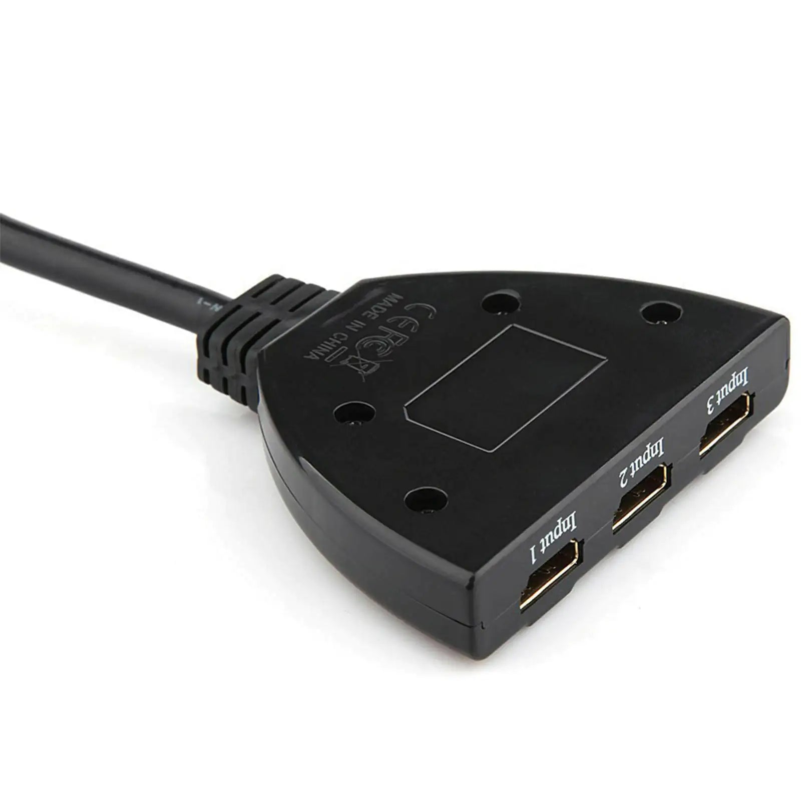 3 Port HDMI Splitter Cable 1080/4K Switch Switcher HUB Adapter for HDTV PS4 Xbox by Anti Spier