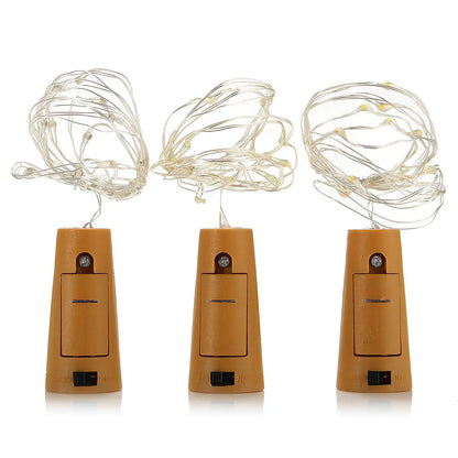 LED Bottle Cork Lights with Battery Box by Anti Spier