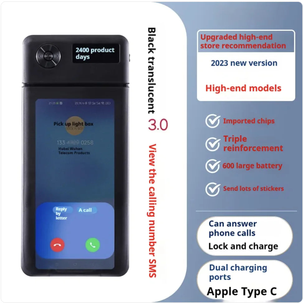 Enhanced Mobile Phone Lock Box with Timer – Self-Discipline Tool for Focus and Internet Control by Anti Spier