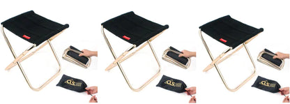 Outdoor Folding Chair - 7075 Aluminum Fishing Stool by Anti Spier