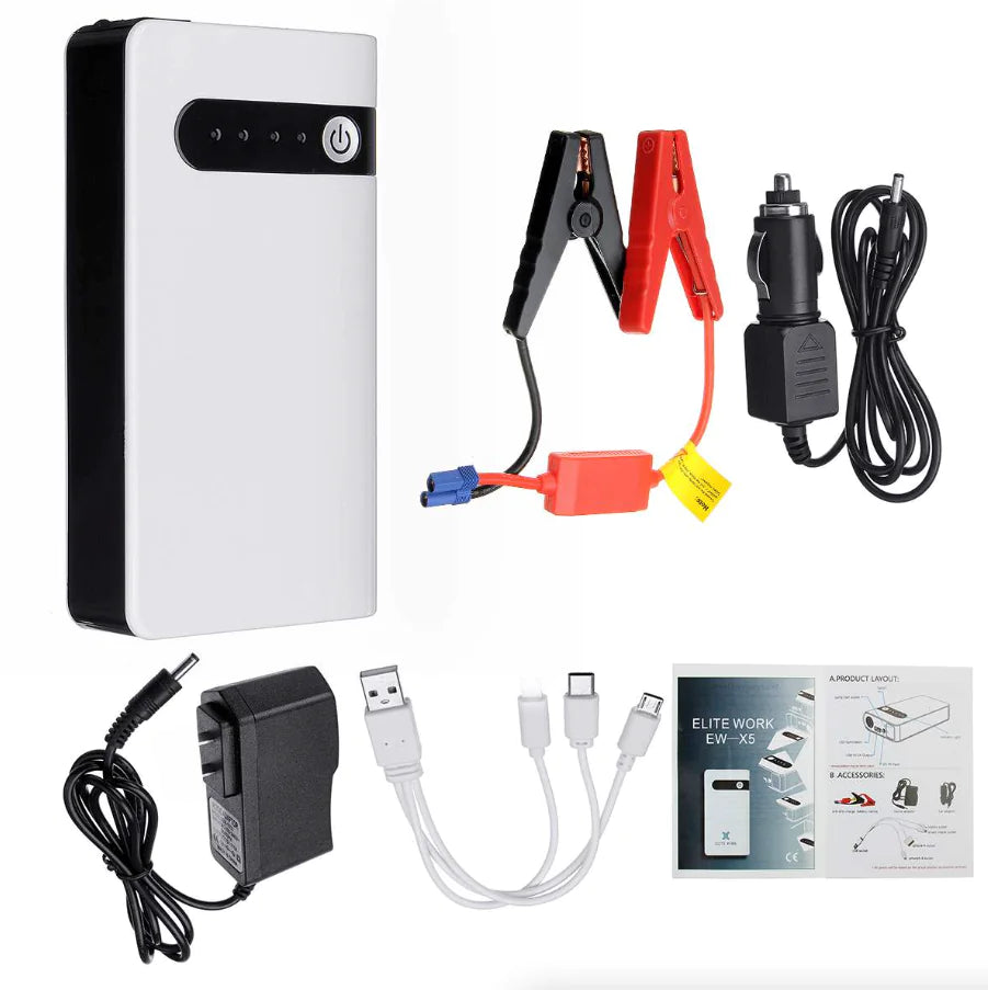 20000mAh Car Jump Starter Booster Jumper Box Power Bank Battery Charger Portable by Anti Spier