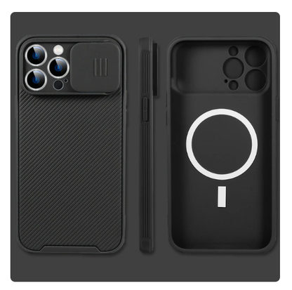 Slide Camera Lens Magsafe Charging Case by Anti Spier