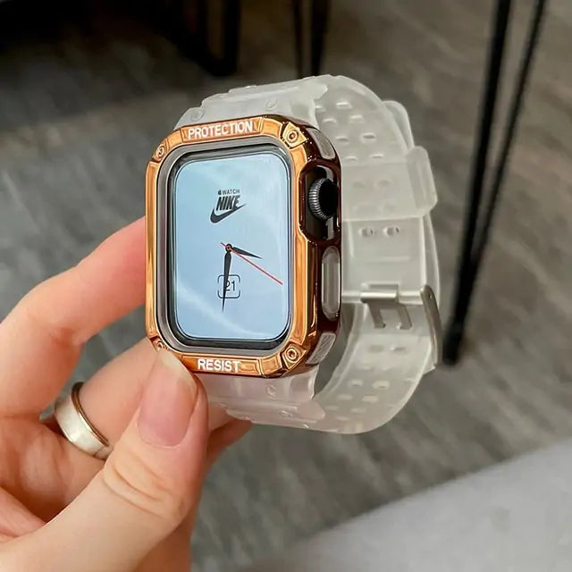 Watch Band & Case For iWatch Series 7 6 SE 5 by Anti Spier