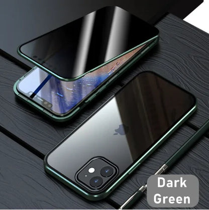 Glass Privacy Metal Phone Case iphone by Anti Spier
