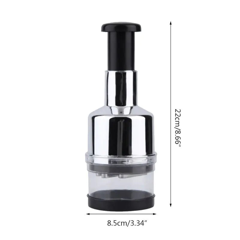 Vegetable Fruit Salad Onion Garlic Food Hand Chopper Cutter Slicer Peeler Dicer by Anti Spier