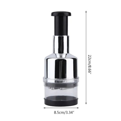 Vegetable Fruit Salad Onion Garlic Food Hand Chopper Cutter Slicer Peeler Dicer by Anti Spier