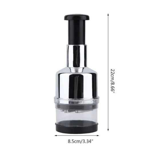 Vegetable Fruit Salad Onion Garlic Food Hand Chopper Cutter Slicer Peeler Dicer by Anti Spier