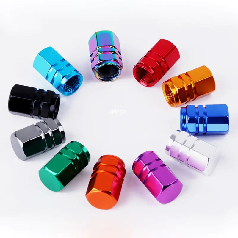 Aluminum Alloy Car Wheel Tire Valve Caps by Anti Spier
