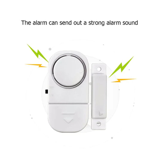 6 PCS WIRELESS Home Window Door Burglar Security ALARM System Magnetic Sensor by Anti Spier