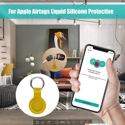 Silicone Airtag Keychain Case by Anti Spier