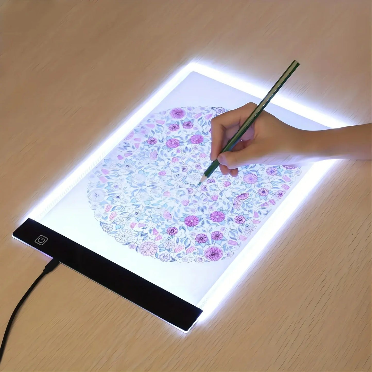 Dimmable LED Drawing Pad: Creative Kids' Gift by Anti Spier