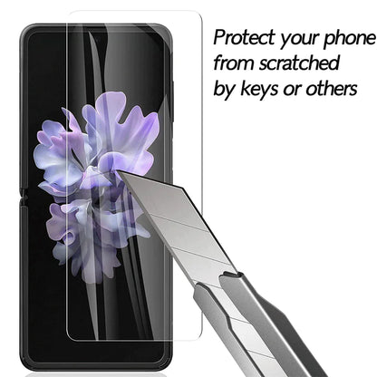 For Samsung Galaxy Z Flip 3 5G Soft Hydrogel Screen Protector Film/HD Lens Cover by Anti Spier
