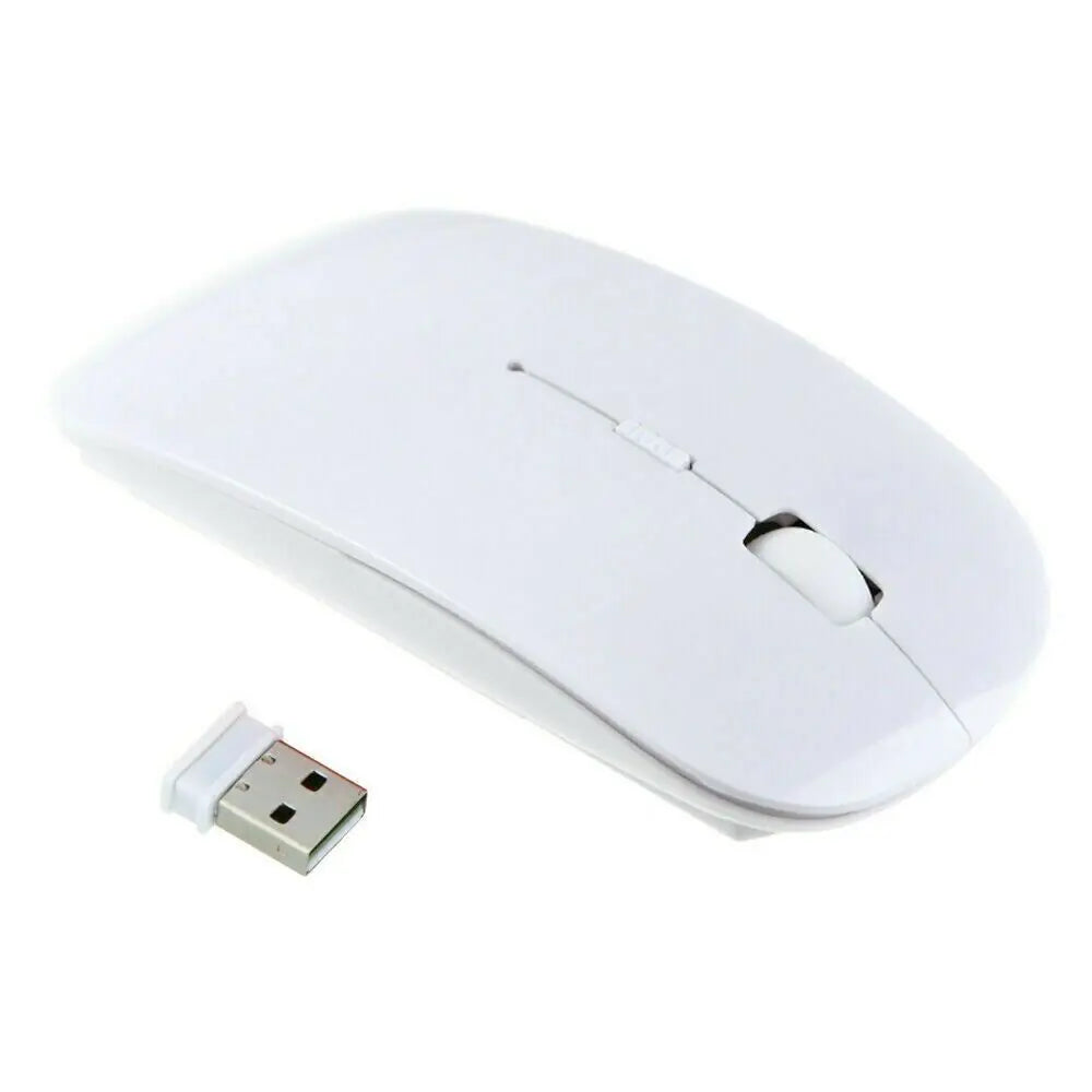 2.4GHz USB Wireless Optical Mouse Mice For Apple Mac Macbook Pro Air PC by Anti Spier