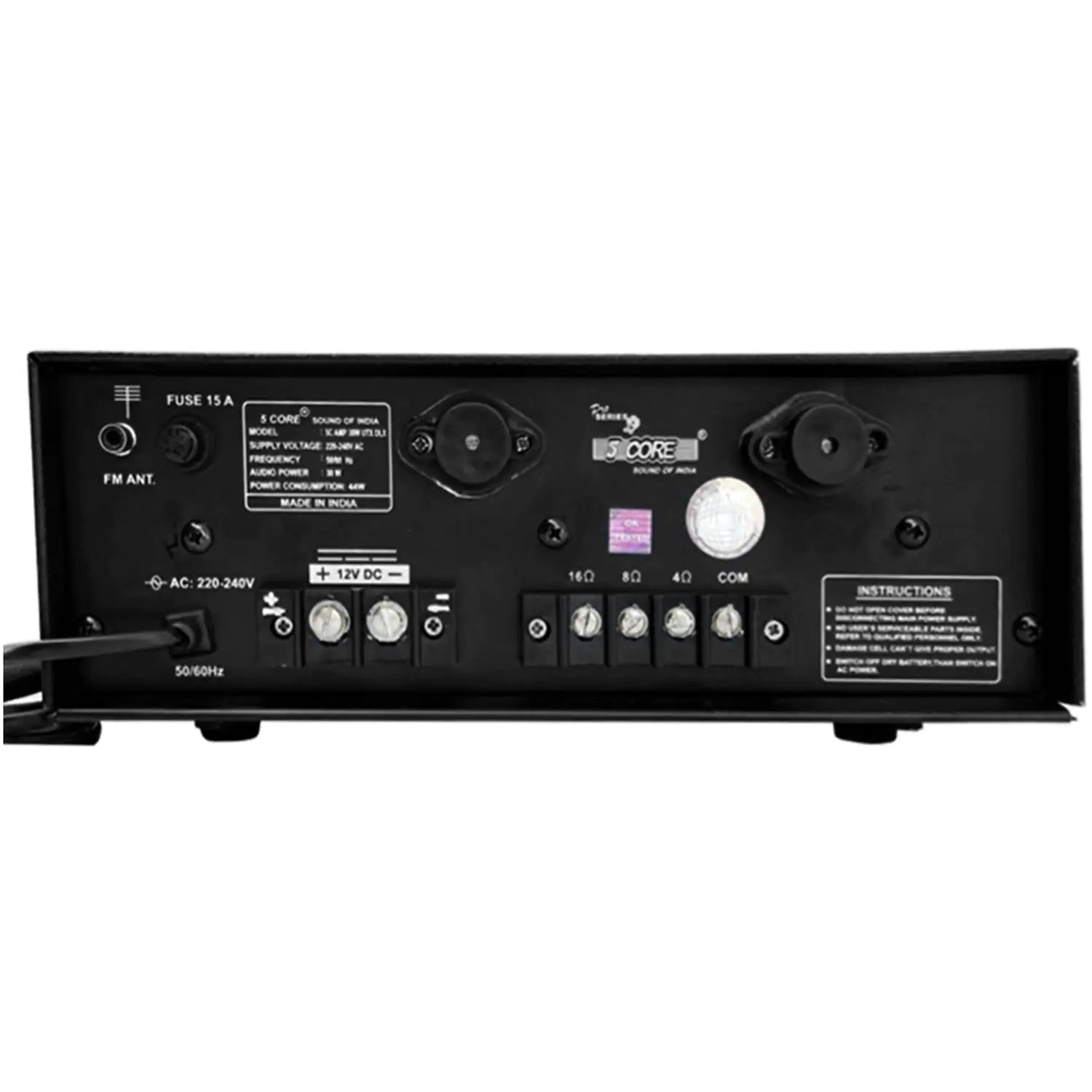 5Core Amplifier Home Audio Stereo Receiver PA Speaker Microphone Surround Sound Amp by Anti Spier