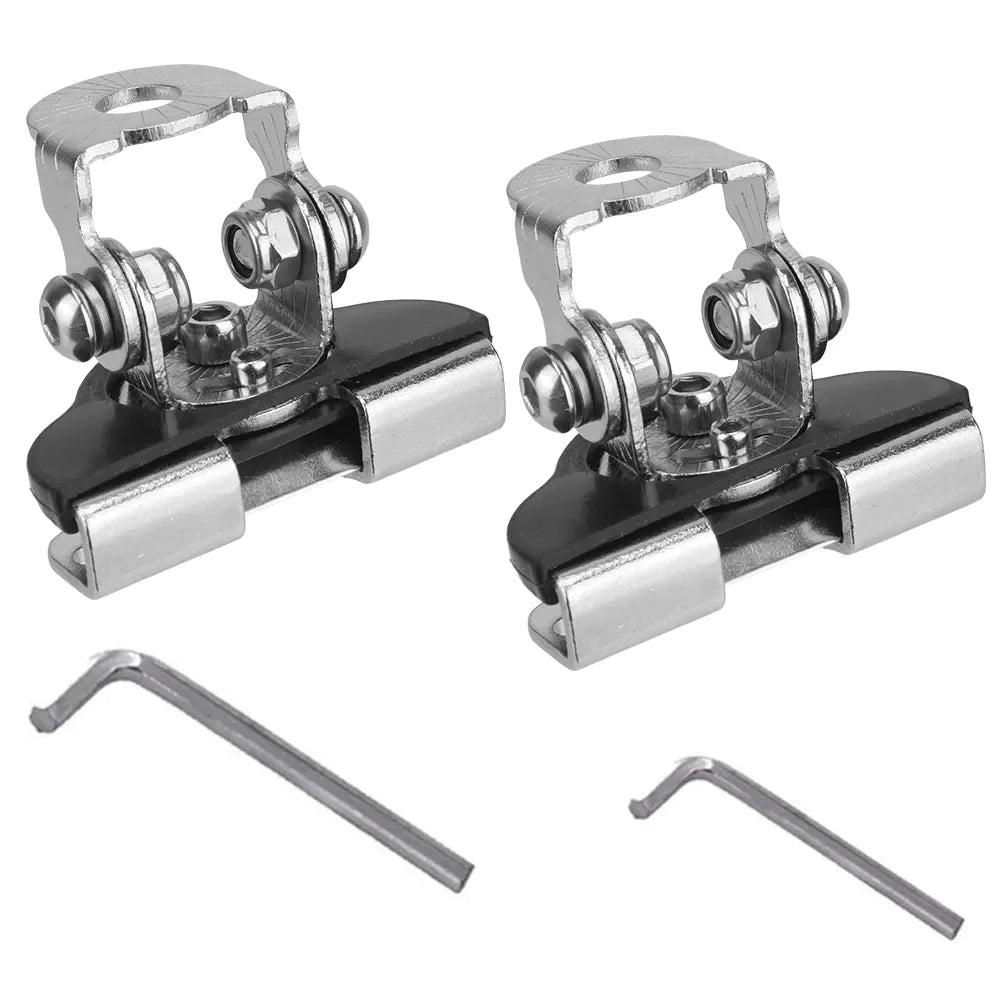 2PCS Pillar Hood Led Work Light Bar Mount Bracket Clamp Holder Offroad Universal by Anti Spier