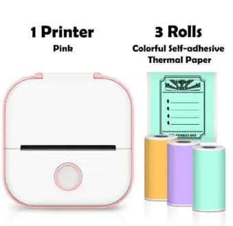Portable Mini Thermal Label Printer Home Photo Printer Student Wrong Question Printer Bluetooth Mini Label Printer Price Tag by Anti Spier