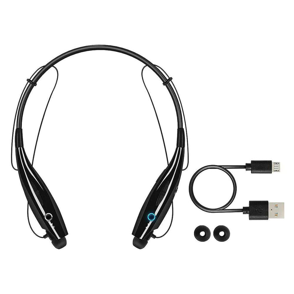 Bluetooth Neckband Wireless Headphones Mic Headset Stereo Earbuds Earphone by Anti Spier