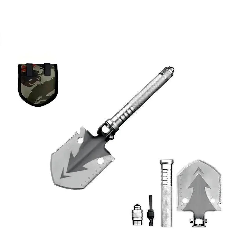 Multifunctional Folding Outdoor Military Shovel Tool by Anti Spier