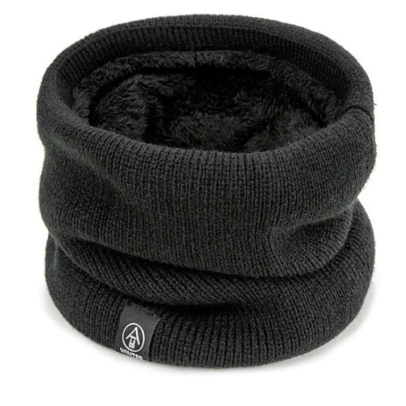 Unisex Thick Knit Wool Scarf by Anti Spier