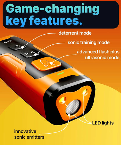 Dog Bark Deterrent Device Stops Bad Behavior No Need Yell Long Range Ultrasonic by Anti Spier