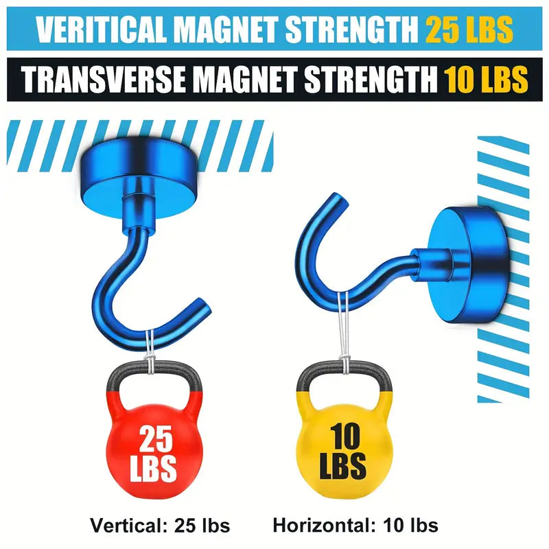 Heavy Duty Magnetic Hooks by Anti Spier