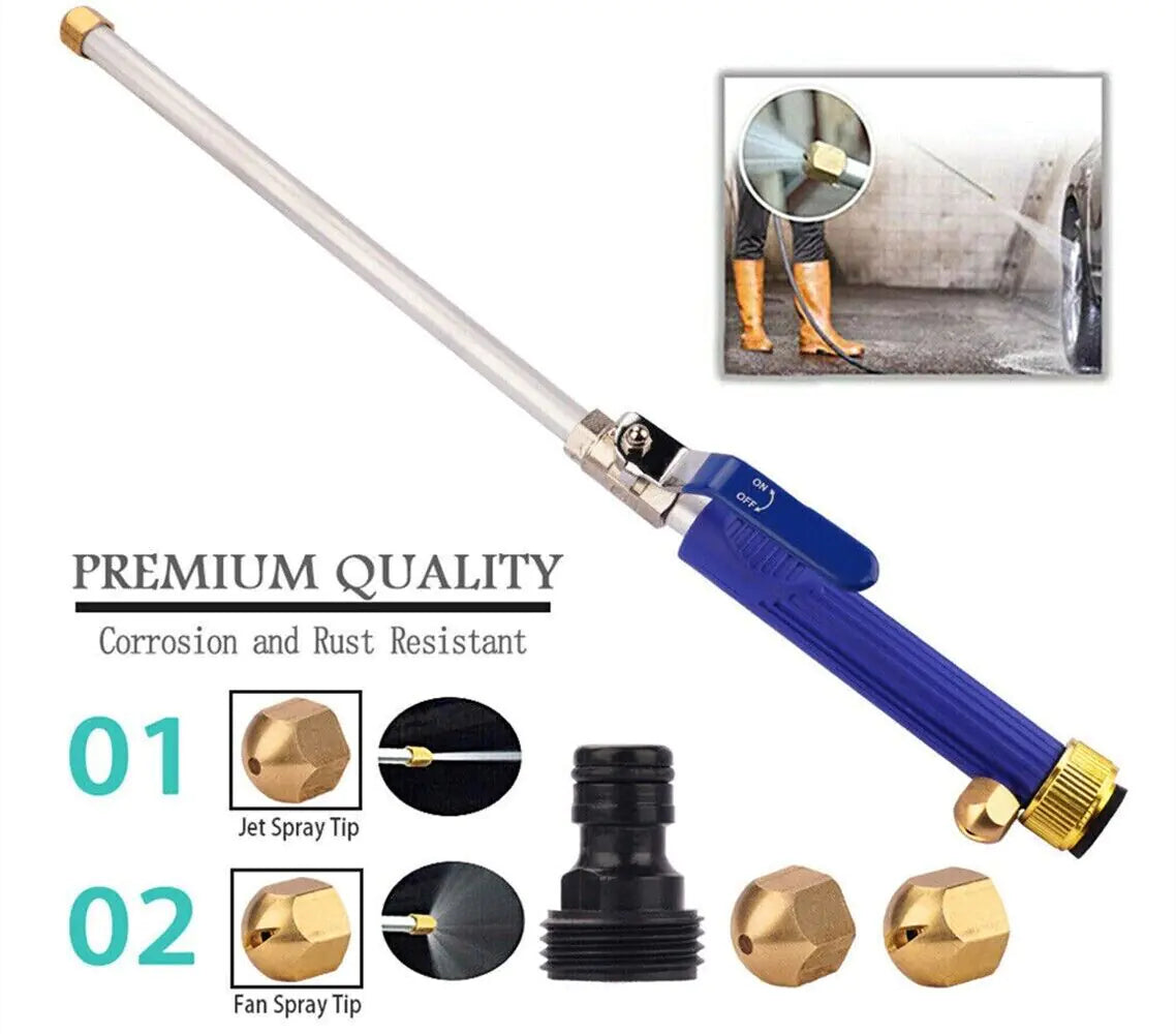 High Pressure Power Washer Water Spray Gun Nozzle Wand Attachment Garden Hose by Anti Spier