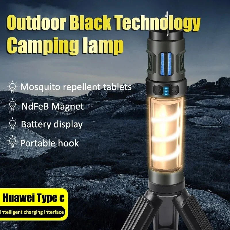 Outdoor Mosquito Repellent With Camping Light by Anti Spier