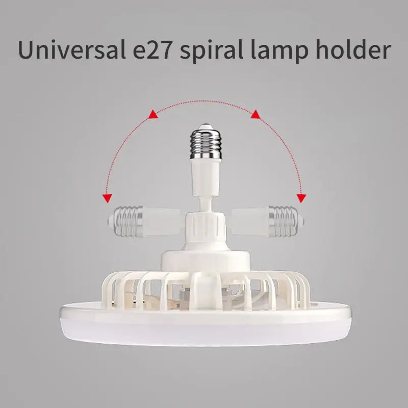 Remote-Controlled Ceiling Lamp Fan by Anti Spier