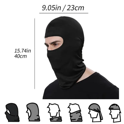 Full Cover Face Mask Hat by Anti Spier