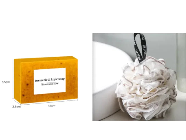 Turmeric & Lemon Kojic Acid Handmade Soap by Anti Spier