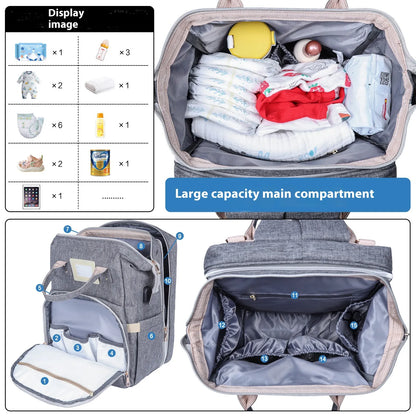 Large Multifunctional Mummy Backpack by Anti Spier