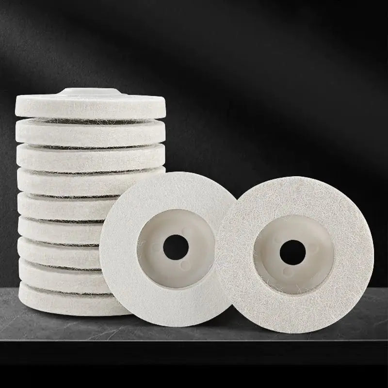 Wool Polishing Wheel Disc for Angle Grinder by Anti Spier