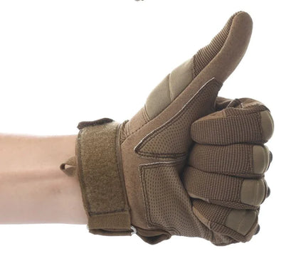 Tactical Motorcycle Motocross Full Finger Gloves Motorbike Riding Racing Mittens by Anti Spier