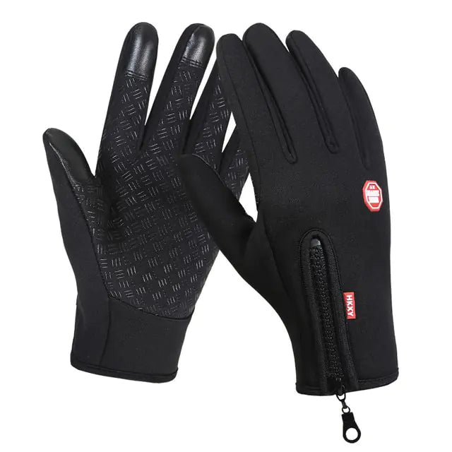 Unisex Touchscreen Thermal Full Finger Gloves by Anti Spier