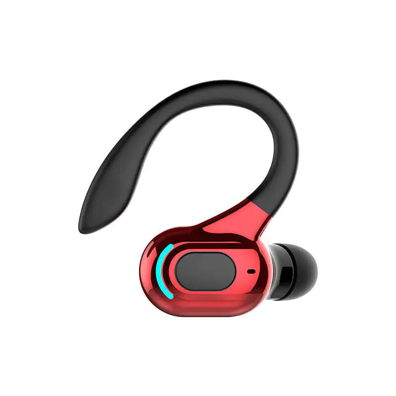 New Bluetooth 5.1 Headset Wireless Earbuds Earphones Stereo Headphones Ear Hook by Anti Spier
