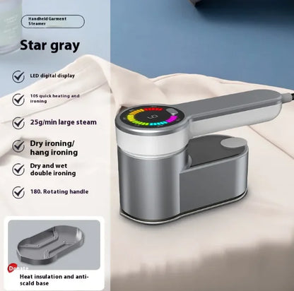 Steam Pressing Machines Rotating Handheld Garment Steamer Wet And Dry Dual-use by Anti Spier