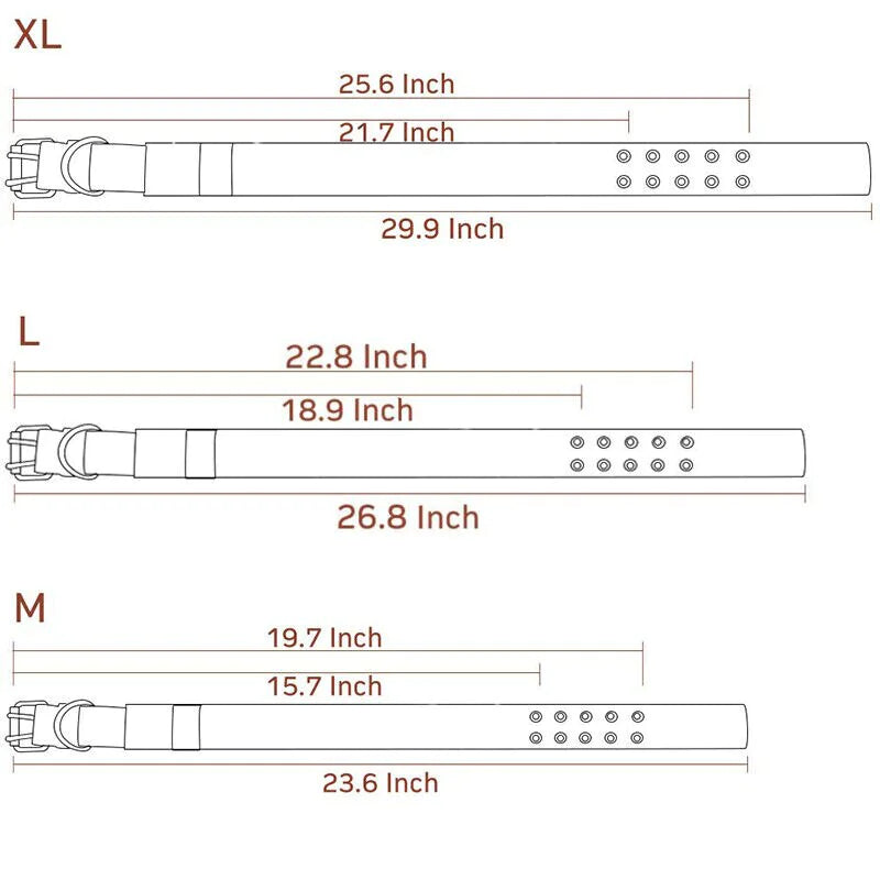 2" Wide Tactical Heavy Duty Nylon Large Dog Collar K9 Military With Metal Buckle by Anti Spier