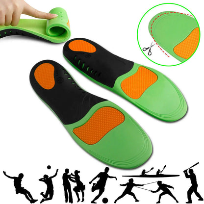 Orthotic Shoe Insoles Inserts Flat Feet High Arch Support For Plantar Fasciitis by Anti Spier