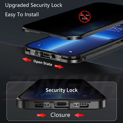 Double Glass Anti-Peep Case iphone by Anti Spier