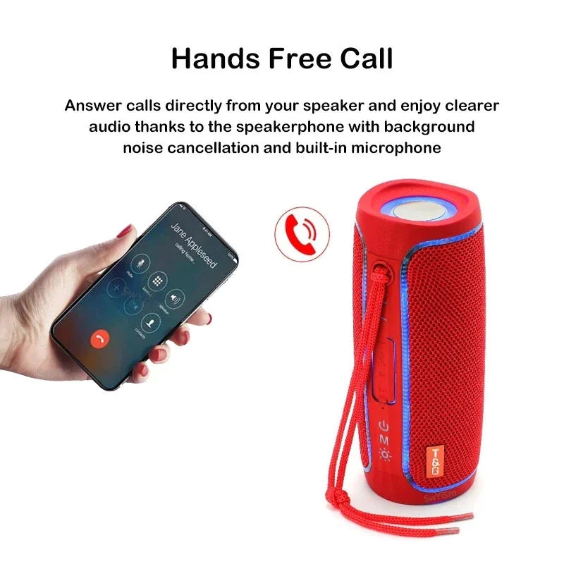 Bluetooth Speaker Wireless Waterproof Outdoor Stereo Bass USB/TF/FM Radio LOUD by Anti Spier