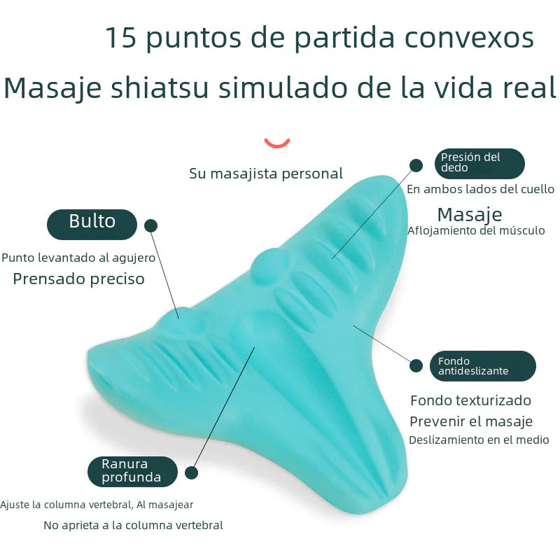 Neck Traction & Massage Pillow by Anti Spier