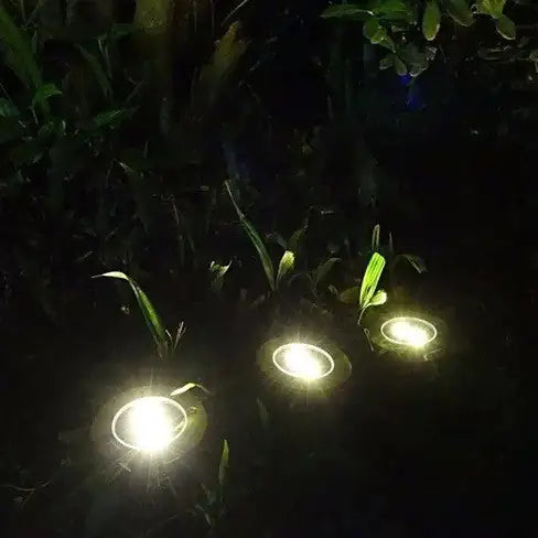 Runway Solar 3 LED Inground Lights by Anti Spier