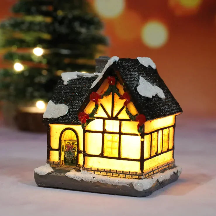 Christmas House Light Decoration by Anti Spier